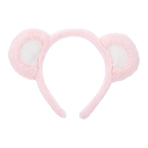 EPIGEIST Bärenohr Haarband für Mädchen Plüsch Stirnband Cartoon Kopf Schmuck Leicht und Verformungsbeständig für Partys und Cosplay von EPIGEIST