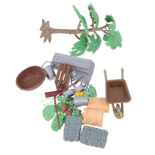 EPIGEIST Dekoratives Bauernhof Modell aus Langlebigem PVC Miniatur Gemüse und Obstmodelle für Garten und Tischdekoration Pädagogisches Farmspielzeug Kreativität und Vorstellungskraft EPIGEIST Dekoratives Bauernhof Modell aus Langlebigem PVC Miniatur Gemüse und Obstmodelle für Garten und Tischdekoration Pädagogisches Farmspielzeug Kreativität und Vorstellungskraft von EPIGEIST