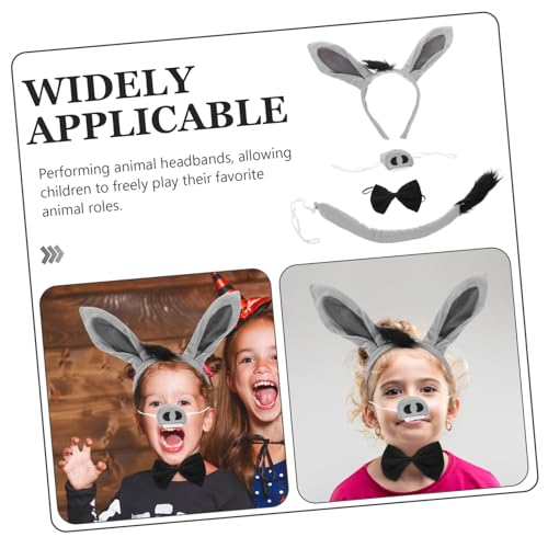 EPIGEIST Esel Haarreif Kopfband Leichtes Tierkostüm Accessoire für Fasnacht Karneval Kinderparty und Verkleidung Bequemes Stirnband für Mädchen und Jungen EPIGEIST Esel Haarreif Kopfband Leichtes Tierkostüm Accessoire für Fasnacht Karneval Kinderparty und Verkleidung Bequemes Stirnband für Mädchen und Jungen von EPIGEIST
