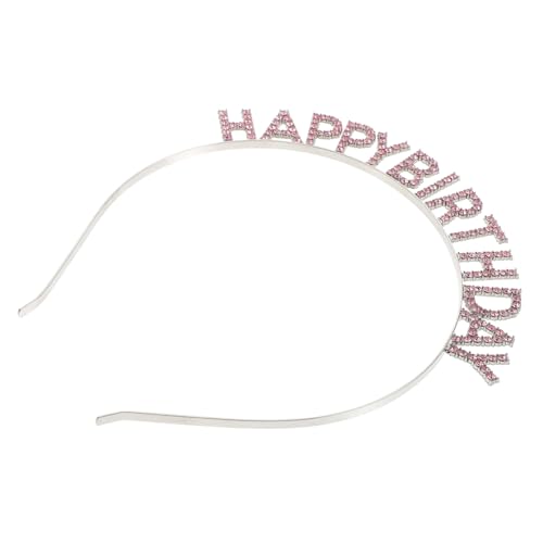 EPIGEIST Geburtstag Stirnband Geburtstag Diamant Strass-Stirnbänder Kopfschmuck zum Mädchengeburtstag Partykronen haarschmuck Stirnbanddekoration Geburtstagsfeier Kopfschmuck Legierung Rosa EPIGEIST Geburtstag Stirnband Geburtstag Diamant Strass-Stirnbänder Kopfschmuck zum Mädchengeburtstag Partykronen haarschmuck Stirnbanddekoration Geburtstagsfeier Kopfschmuck Legierung Rosa von EPIGEIST