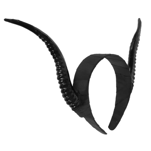 EPIGEIST Gothic Halloween Haarreif mit Dämonen Hörnern Komfortables Cosplay Stirnband Langlebige Kopfbedeckung für Party und Fasching Schwarzes Teufelshorn Zubehör EPIGEIST Gothic Halloween Haarreif mit Dämonen Hörnern Komfortables Cosplay Stirnband Langlebige Kopfbedeckung für Party und Fasching Schwarzes Teufelshorn Zubehör von EPIGEIST