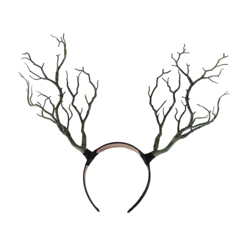 EPIGEIST Grüner Hexenhorn Haarreif Handgefertigt Einzigartiges Halloween Party Haarband Leichtes und Bequemes Cosplay Zubehör für Damen Auffälliger Kopfschmuck für Kostümfeste EPIGEIST Grüner Hexenhorn Haarreif Handgefertigt Einzigartiges Halloween Party Haarband Leichtes und Bequemes Cosplay Zubehör für Damen Auffälliger Kopfschmuck für Kostümfeste von EPIGEIST