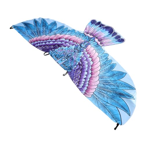 EPIGEIST Halloween Adlerflügel Umhang Erwachsene Federleichtes Kostüm Flügel Cape für Fasching Karneval Party Vogel Flügel Deko Cosplay Prop in Blau EPIGEIST Halloween Adlerflügel Umhang Erwachsene Federleichtes Kostüm Flügel Cape für Fasching Karneval Party Vogel Flügel Deko Cosplay Prop in Blau von EPIGEIST