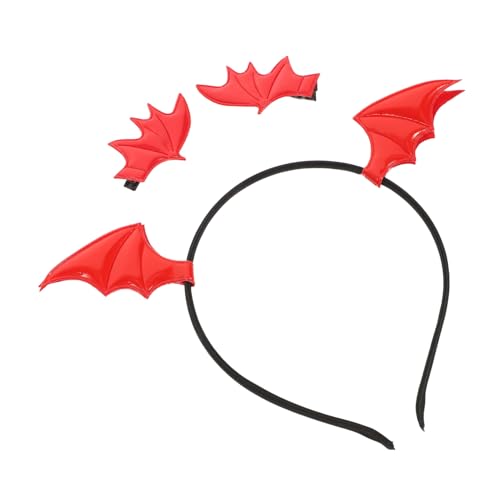 EPIGEIST Halloween Fledermaus Haarreif mit Flügeln und Clips Leichtes Party Haarschmuck Zubehör für Karneval Cosplay und Dekoration Komfortabel und Sicher für Erwachsene EPIGEIST Halloween Fledermaus Haarreif mit Flügeln und Clips Leichtes Party Haarschmuck Zubehör für Karneval Cosplay und Dekoration Komfortabel und Sicher für Erwachsene von EPIGEIST