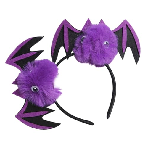 EPIGEIST Halloween Haarreif Fledermaus aus Langlebig und Leicht Spezielles Party Accessoire für Halloween Kostüm Cosplay Haarschmuck für Mädchen Bequem und Robust für Lange Nutzung von EPIGEIST