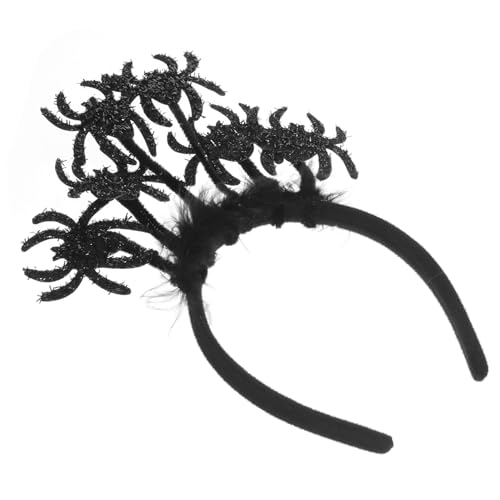 EPIGEIST Halloween Haarreif Spinne Karneval Haarband Leicht und Bequem für Erwachsene und Cosplay Party Haarschmuck Schwarzer Stirnband mit Einzigartigem Design von EPIGEIST