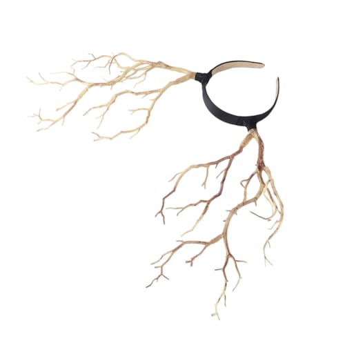 EPIGEIST Halloween Kopfschmuck Damen Leichtes Geweih Stirnband Einzigartiger Hexen Haarreif für Party Cosplay Karneval und Festliche Verkleidung von EPIGEIST