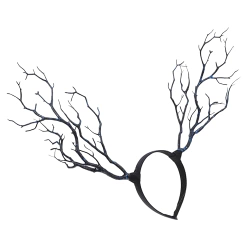 EPIGEIST Handgefertigter Hexenhorn Haarschmuck Halloween Kopfschmuck Accessoire Leichter Bequemer Haarreif für Damen Auffälliges Stirnband für Party und Fotografie EPIGEIST Handgefertigter Hexenhorn Haarschmuck Halloween Kopfschmuck Accessoire Leichter Bequemer Haarreif für Damen Auffälliges Stirnband für Party und Fotografie von EPIGEIST