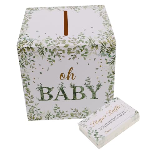 EPIGEIST Kasten Lotteriespielset Preise für die Brautparty Babypartytischdekorationen Babyparty-Preise Losboxen für die Tombola zur Babyparty Tombolaboxen mit Schlitz Papier EPIGEIST Kasten Lotteriespielset Preise für die Brautparty Babypartytischdekorationen Babyparty-Preise Losboxen für die Tombola zur Babyparty Tombolaboxen mit Schlitz Papier von EPIGEIST