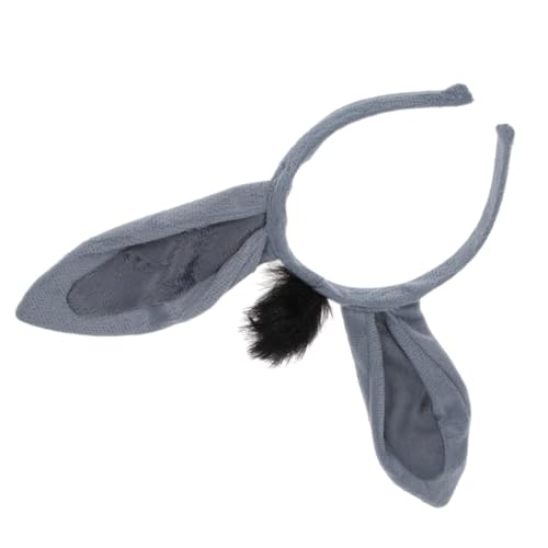 EPIGEIST Lustiges Esel Ohren Haarreif Damen Karneval Kostüm Stirnband Party Kopfschmuck Verstellbar Komfortabel Niedliches Tier Accessoire für Alltag und Feierlichkeiten EPIGEIST Lustiges Esel Ohren Haarreif Damen Karneval Kostüm Stirnband Party Kopfschmuck Verstellbar Komfortabel Niedliches Tier Accessoire für Alltag und Feierlichkeiten von EPIGEIST