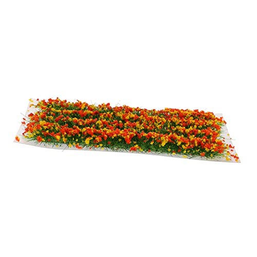 EPIGEIST Miniatur Blumen Cluster für DIY Sandtisch Dekoration Künstliche Vegetation für Landschaftsmodellbau Lebendige Miniaturpflanzen für Szenenbau und Modelllandschaften von EPIGEIST