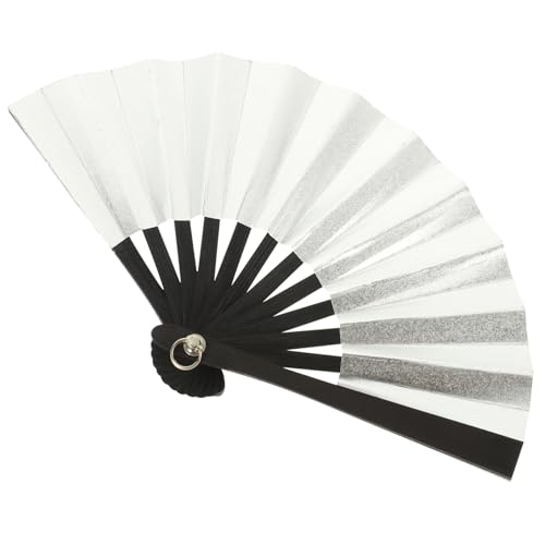 EPIGEIST Miniatur Handventilator aus Papier Silber Handgefertigter Mini Fächer für DIY Partydekoration Tragbarer Kleiner Papierfächer für Puppen und Festlichkeiten EPIGEIST Miniatur Handventilator aus Papier Silber Handgefertigter Mini Fächer für DIY Partydekoration Tragbarer Kleiner Papierfächer für Puppen und Festlichkeiten von EPIGEIST