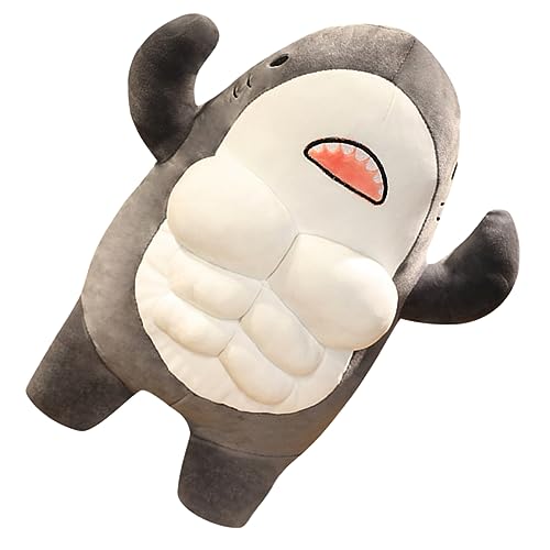 EPIGEIST Muskelhai-Puppe Möwe Hai- Hai-kostüm Kinderpuppenspielzeug Hai-puppenspielzeug Hai-Puppe Für Bequeme Haipuppe Ausgestopftes Pp Baumwolle Grey EPIGEIST Muskelhai-Puppe Möwe Hai- Hai-kostüm Kinderpuppenspielzeug Hai-puppenspielzeug Hai-Puppe Für Bequeme Haipuppe Ausgestopftes Pp Baumwolle Grey von EPIGEIST