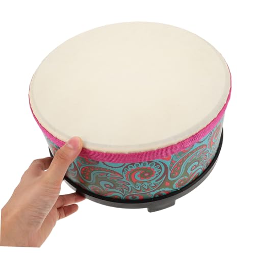 EPIGEIST Orff Boden Trommel mit Blumenmuster für Pädagogisches Schlaginstrument Klarer Robustes Musikspielzeug für Kleinkinder Fördert Rhythmusgefühl und Teamspiel Drinnen Draußen von EPIGEIST