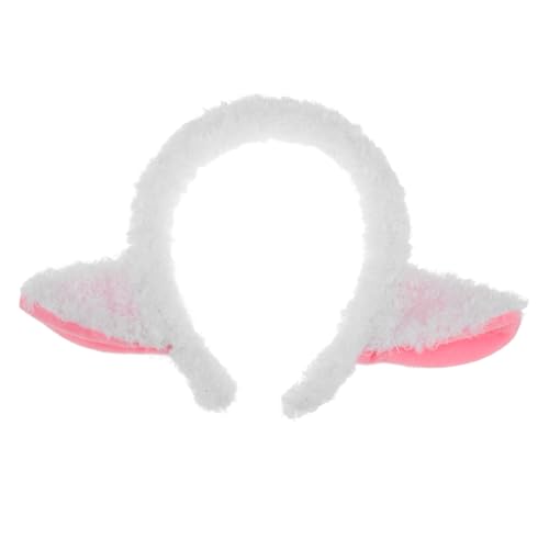 EPIGEIST Plüsch Lammohren Haarreif Weiß Kuscheliges Tier Stirnband mit Schafsohren Weiches Cosplay Accessoire für Kostüm für Geburtstag Halloween und Tierparty EPIGEIST Plüsch Lammohren Haarreif Weiß Kuscheliges Tier Stirnband mit Schafsohren Weiches Cosplay Accessoire für Kostüm für Geburtstag Halloween und Tierparty von EPIGEIST