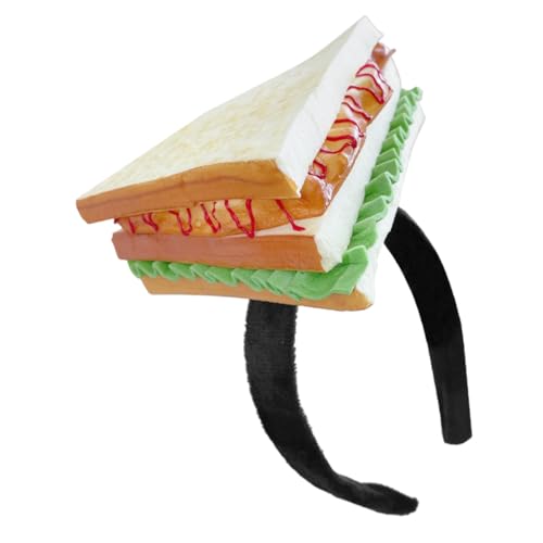 EPIGEIST Sandwich Haarband Realistische Lebensmittel Weiches Elastisches Party Haarreif Niedliches Kostümzubehör für Erwachsene Langlebiges Lustiges Haarschmuck Accessoire EPIGEIST Sandwich Haarband Realistische Lebensmittel Weiches Elastisches Party Haarreif Niedliches Kostümzubehör für Erwachsene Langlebiges Lustiges Haarschmuck Accessoire von EPIGEIST