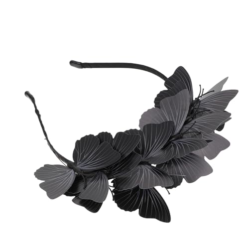EPIGEIST Schmetterling Haarreif Leicht Elegant Kopfschmuck Fee Stilvoll für Party Hochzeit Cosplay Braut Zubehör von EPIGEIST