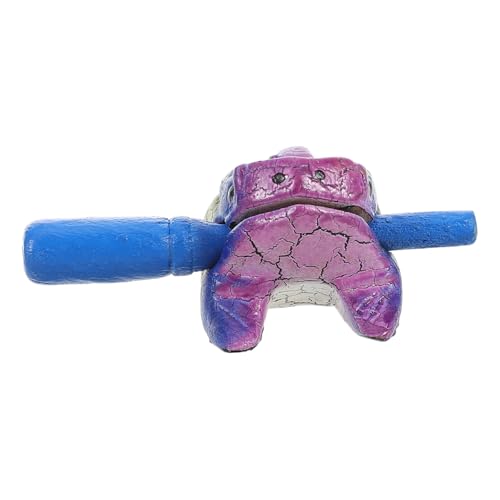 EPIGEIST Solides Holz Frosch Guiro Musikinstrument Percussion Holzspielzeug für Erwachsene Orff Rhythmusspielzeug Musikförderung und Dekoration von EPIGEIST