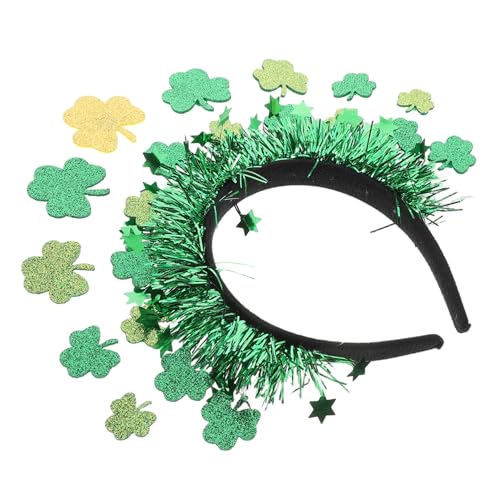 EPIGEIST St. Patrick's Day Stirnband Damen Kleeblatt Brille Schleife Stirnband Irische Sonnenbrille Für St. Patrick's Day Kostüme Zubehör EPIGEIST St. Patrick's Day Stirnband Damen Kleeblatt Brille Schleife Stirnband Irische Sonnenbrille Für St. Patrick's Day Kostüme Zubehör von EPIGEIST