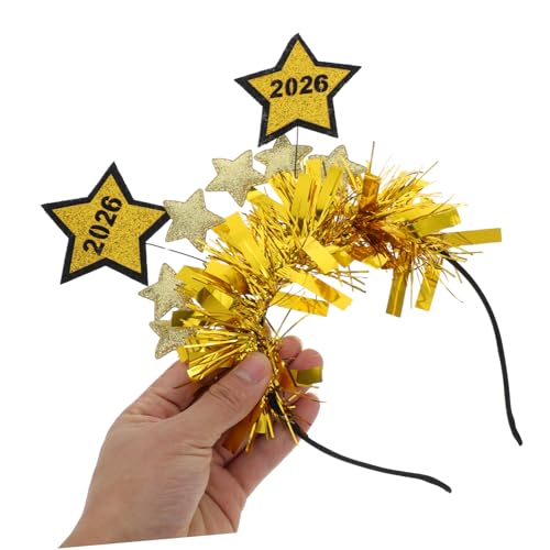 EPIGEIST Stern Stirnband aus Pet Langlebig Festlich für Party Tanz Silvester Kopfschmuck Unisex EPIGEIST Stern Stirnband aus Pet Langlebig Festlich für Party Tanz Silvester Kopfschmuck Unisex von EPIGEIST