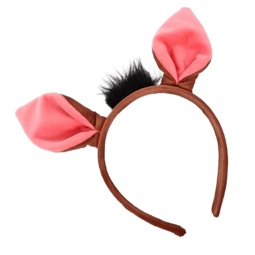 EPIGEIST Tierohren Haarreif Schweineohren Stirnband für Cosplay Party Karneval Maskerade Niedliches Leichtes Tierkostüm Zubehör für Verkleidungen und Themenfeiern von EPIGEIST