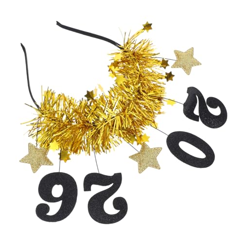 EPIGEIST Year Party Haarreif mit Sternenmotiv Leichtes Komfortables Party Accessoire für Silvester Feiern und Festliche Anlässe Glänzender Kopfschmuck für Damen und Mädchen EPIGEIST Year Party Haarreif mit Sternenmotiv Leichtes Komfortables Party Accessoire für Silvester Feiern und Festliche Anlässe Glänzender Kopfschmuck für Damen und Mädchen von EPIGEIST