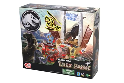 EPOCH Games, Jurassic World - T-Rex Panic, 7514, Dinosaurier Spielzeug, Brettspiel für Kinder ab 6 Jahren EPOCH Games, Jurassic World - T-Rex Panic, 7514, Dinosaurier Spielzeug, Brettspiel für Kinder ab 6 Jahren von EPOCH