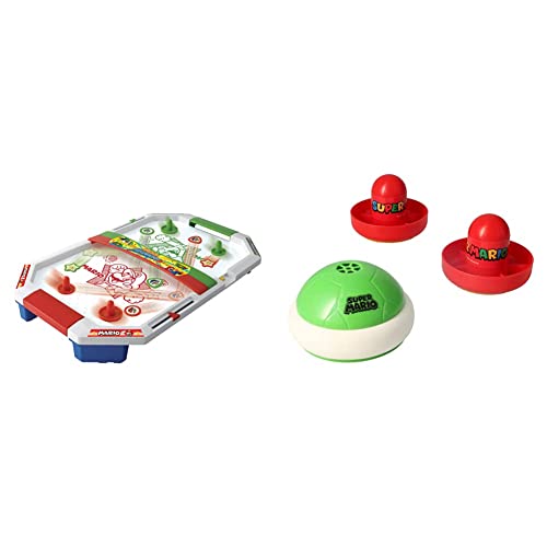 EPOCH Games 7415 Super Mario Air Hockey - Party Spiel Actionspiel Geschicklichkeitsspiel Bunt & 7397 Super Mario Hover Shell Strike - Party Spiel Actionspiel Geschicklichkeitsspiel, Bunt von EPOCH Games