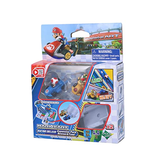 Mario Kart 7417 Mario Kart™ Racing Deluxe Expansion Pack Bowser & Toad - Rennautos für Rennspiel von EPOCH Games
