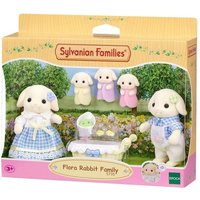 Sylvanian Families 5735 - Flora Rabbit Family, Kaninchen-Familie, Spielset von Epoch Traumwiesen