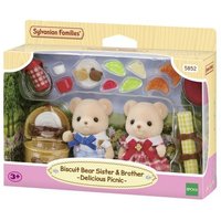 Sylvanian Families 5852 - Biscuit Bären Geschwister Picknickspaß Sylvanian Families 5852 - Biscuit Bären Geschwister Picknickspaß von EPOCH Traumwiesen