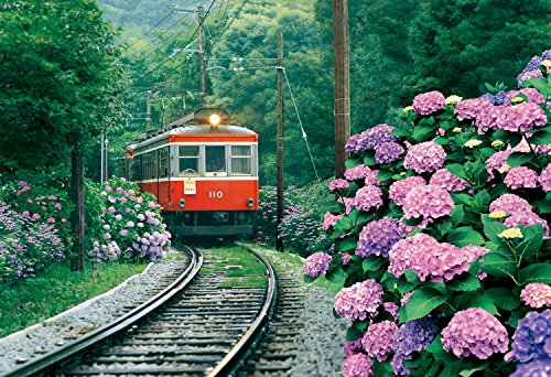 Hakone Tozan Railway 26-217 fragrant Guru Series 300 Piece Hydrangea! Puzzle Aim (japan import) von EPOCH