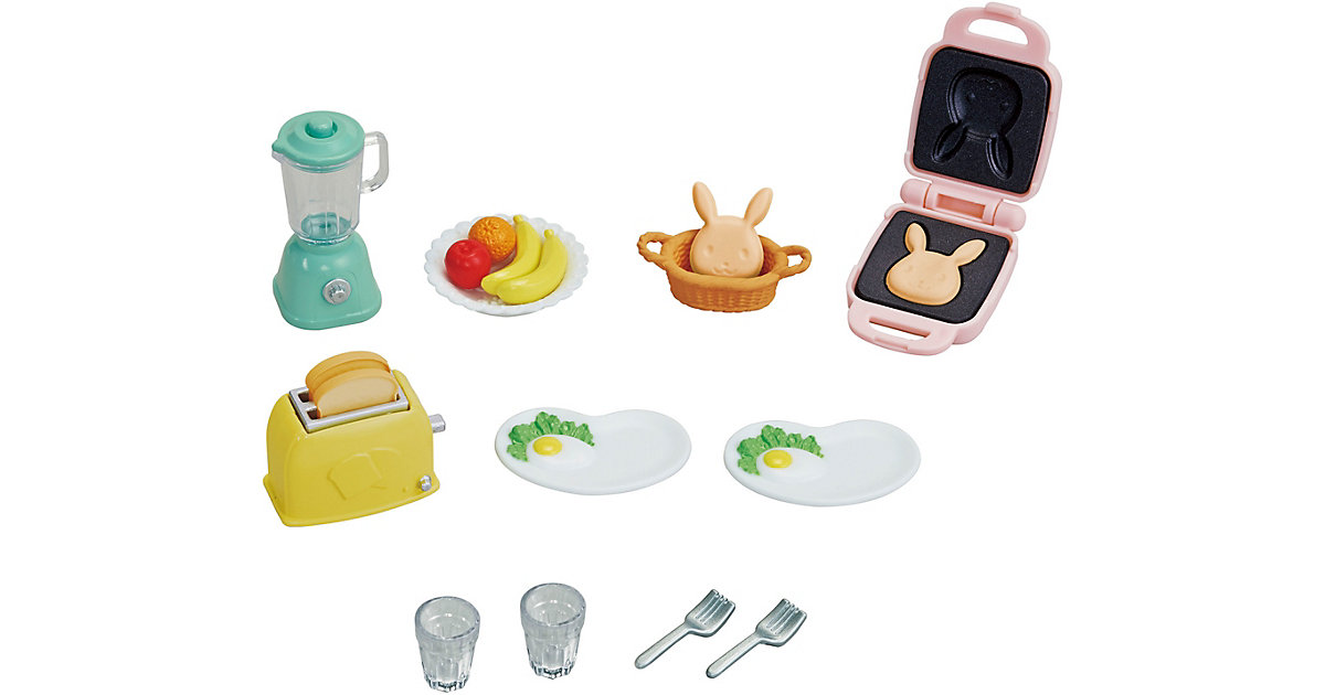 Sylvanian Families Frühstücks-Set mit Toaster beige Sylvanian Families Frühstücks-Set mit Toaster beige von EPOCH
