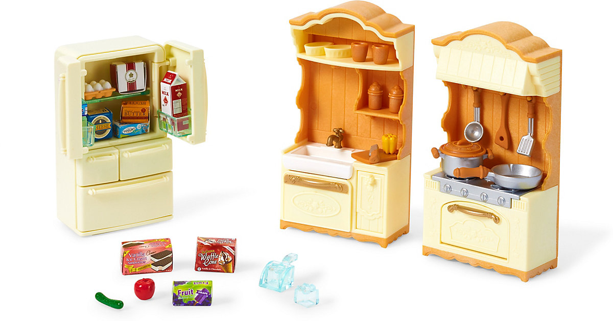 Sylvanian Families Landhaus Küche mit Kühlschrank Sylvanian Families Landhaus Küche mit Kühlschrank von EPOCH