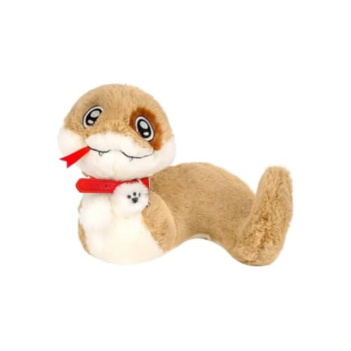 EPRHAY 20cm Niedliche Schlange Plüschtier Große Augen Kreatives Schlangen Sternzeichen Deko Weiches Spielzeug Stofftier Für Kinder Wohnaccessoires Kissen von EPRHAY