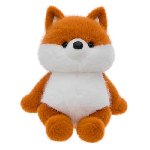 EPRHAY 20cm Super Weicher Oranger Fuchs Plüschtier Flauschiges Stofftier Niedlicher Fuchs Puppe Kuscheliger Umarmbarer Begleiter Kissen EPRHAY 20cm Super Weicher Oranger Fuchs Plüschtier Flauschiges Stofftier Niedlicher Fuchs Puppe Kuscheliger Umarmbarer Begleiter Kissen von EPRHAY