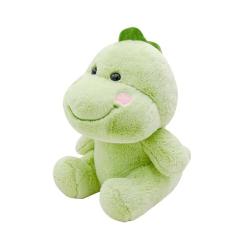 EPRHAY 23cm Kreativer Dinosaurier Plüschtier Grüner Genki Dinosaurier Weiches Spielzeug Stofftier Feiertagen Geburtstagen Oder Für Plüschtier Liebhaber von EPRHAY