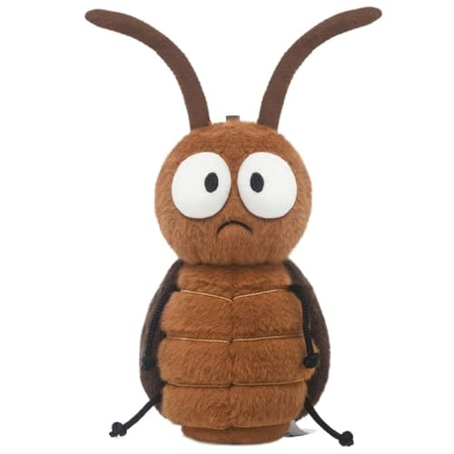 EPRHAY 24cm Insekten Serie Niedliches Plüschtier Kuschelig Weiches Spielzeug Kreative Kakerlake Stofftier Fülltier Spielzeug Wohnzimmer Deko Kissen von EPRHAY