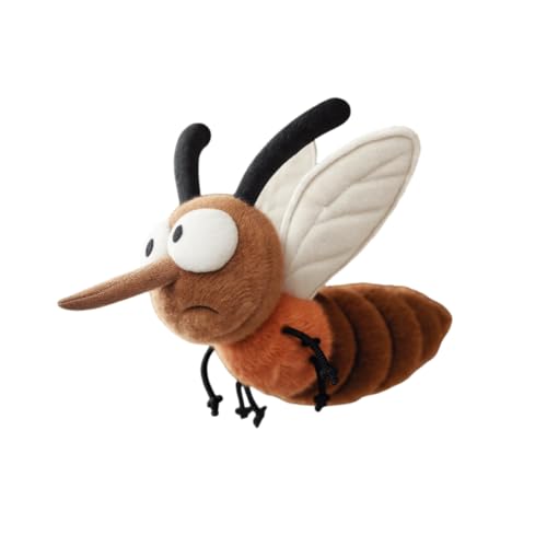 EPRHAY 25cm Großaugen Mücke Plüschtier Extra Weiches Kuscheltier Cartoon Mücken Stofftier Plüschspielzeug Wohnkissen Kinderkissen Geschenk Für Kinder von EPRHAY