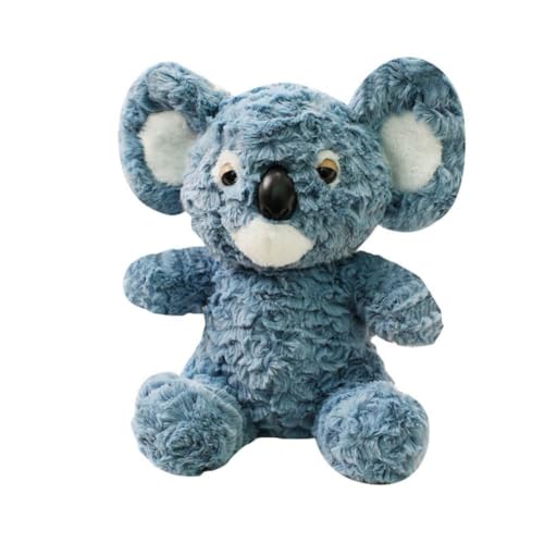 EPRHAY 25cm Niedlicher Blauer Koala Plüschtier Kuschelweiches Stofftier Kreative Koala Plüschspielzeug Wohnkissen Kinderkissen Geschenk Für Kinder von EPRHAY