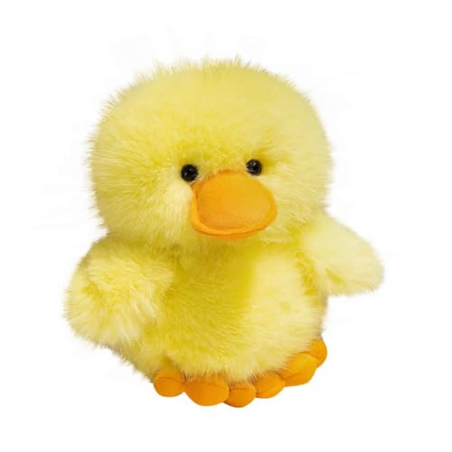 EPRHAY 25cm Ultra Kuscheliges Gelbes Entenküken Plüschtier Super Weiches Flauschiges Stofftier Niedliche Süße Puppe Liebenswerter Umarmbarer Begleiter Geschenk von EPRHAY