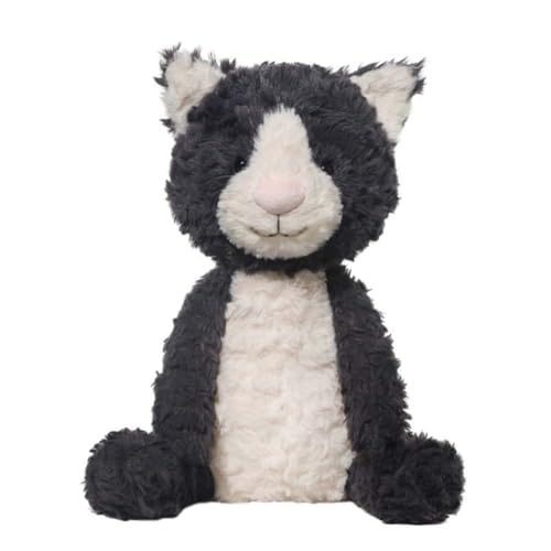 EPRHAY 28cm Cartoon Katze Plüschtier Kuschelig Weiches Spielzeug Niedliches Kätzchen Stofftier Fülltier Spielzeug Geschenk Zu Feiertagen Kissen von EPRHAY