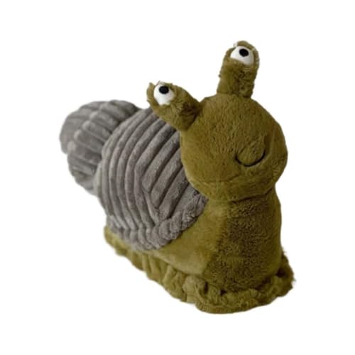 EPRHAY 28cm Realistische Schnecke Plüschtier Kuschelig Weiches Spielzeug Kreative Schnecke Stofftier Fülltier Spielzeug Wohnzimmer Deko Kissen von EPRHAY