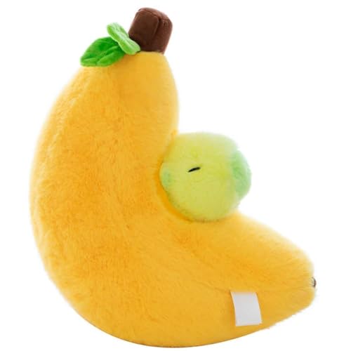 EPRHAY 30cm Bananen Plüschtier Frucht Plüsch Kuscheltier Cartoon Capybara Stofftier Niedliche Wohnaccessoires Kissen Weiches Spielzeug für Jungen und Mädchen Geschenk zu Feiertagen EPRHAY 30cm Bananen Plüschtier Frucht Plüsch Kuscheltier Cartoon Capybara Stofftier Niedliche Wohnaccessoires Kissen Weiches Spielzeug für Jungen und Mädchen Geschenk zu Feiertagen von EPRHAY