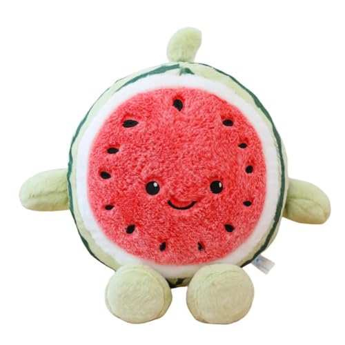 EPRHAY 30cm Kreatives Wassermelonen Plüschtier Niedliche Wassermelone Kuscheltier Weiches Spielzeug Streichelweiches Stofftier Gemütliches Wohnaccessoires Kissen EPRHAY 30cm Kreatives Wassermelonen Plüschtier Niedliche Wassermelone Kuscheltier Weiches Spielzeug Streichelweiches Stofftier Gemütliches Wohnaccessoires Kissen von EPRHAY
