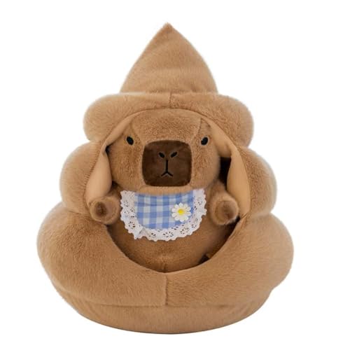 EPRHAY 30cm Niedliches Tier Plüschtier Kuschelweiches Spielzeug Kacka-förmiges Wasserschwein Stofftier Kissen Deko Geschenk Für Kinder von EPRHAY