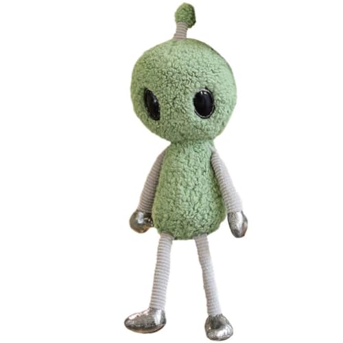 EPRHAY 48cm Extraweicher Skurriler Grüner Alien Plüschtier Flauschiges Fantasievolle Stofftier Kreative Alienpuppe Origineller Begleiter Spaßiges Geschenk von EPRHAY