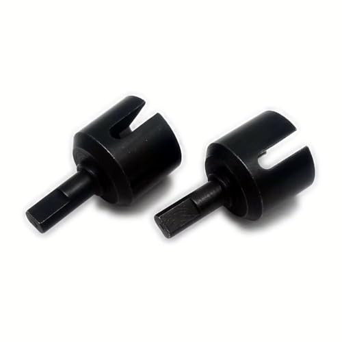 45# Hard Steel Front or Rear Gearbox Joint Black for Tamiya 1/10 TT01 TT02 DF-02 SB4 C2 von EPTNNASO
