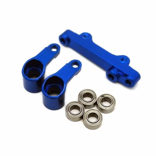 Aluminium Bellcrank Drag Link Set Lenkeinheit mit Lagern blau für Losi 1/18 Mini-T 2.0 Mini-B LOS211013 Aluminium Bellcrank Drag Link Set Lenkeinheit mit Lagern blau für Losi 1/18 Mini-T 2.0 Mini-B LOS211013 von EPTNNASO