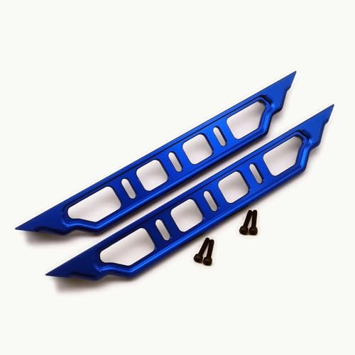 Aluminium Chassis Nerf Bars Side Trail Bar Blau für Traxxas 1/6 Funco Pro Scale Sand Car 10922 von EPTNNASO